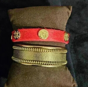 Rustic Cuff Bangle Bracelet